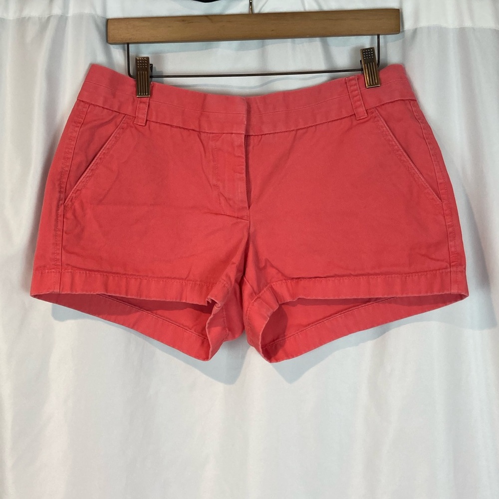 MJ Crew Chino Short Coral size 6